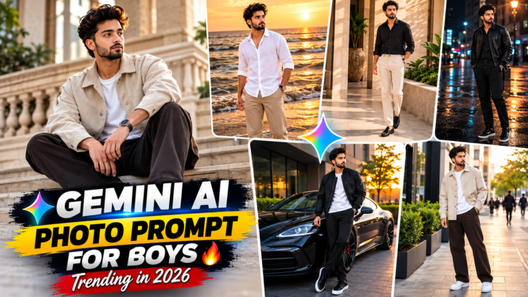 Gemini AI Photo Prompt for Boys Trending in 2026