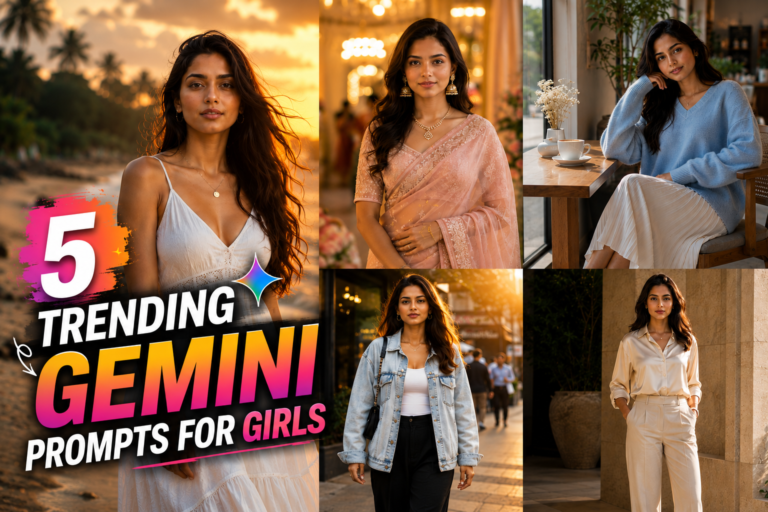 5 Trending Gemini AI Photo Editing Prompts for Girls