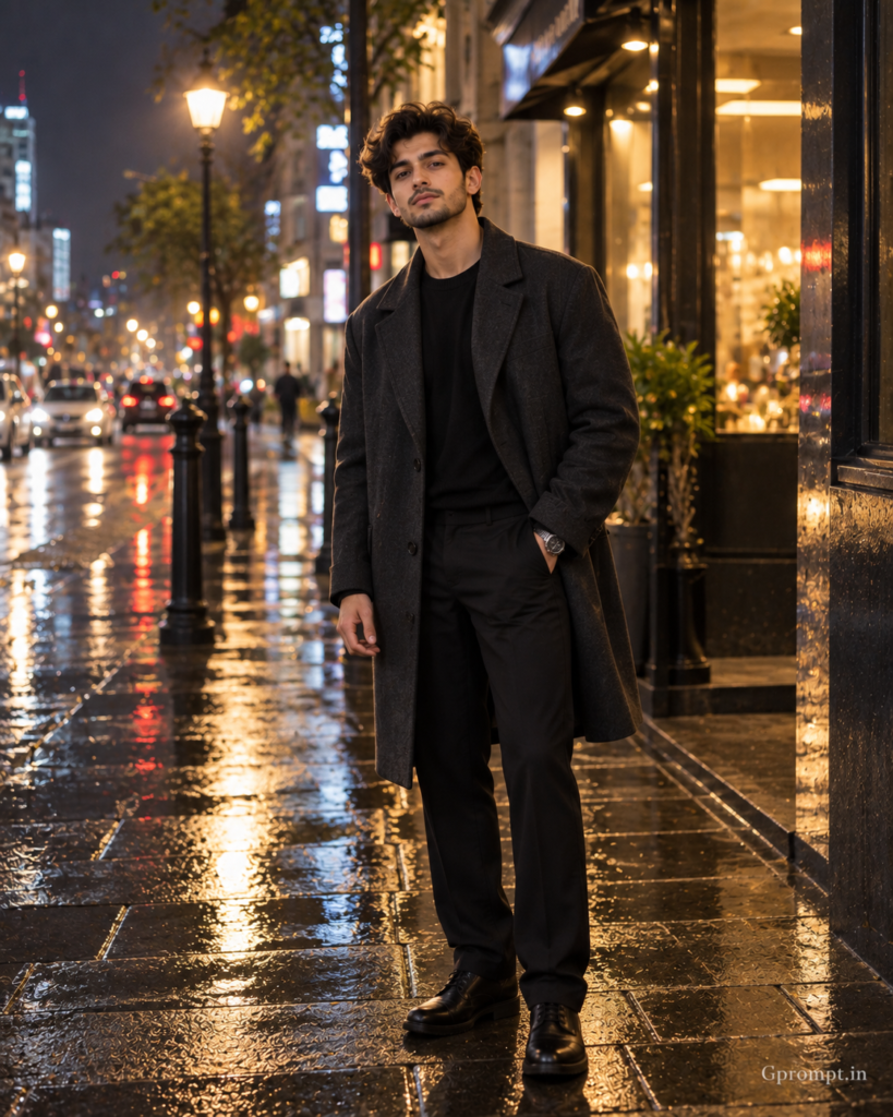 Cinematic Night Portrait