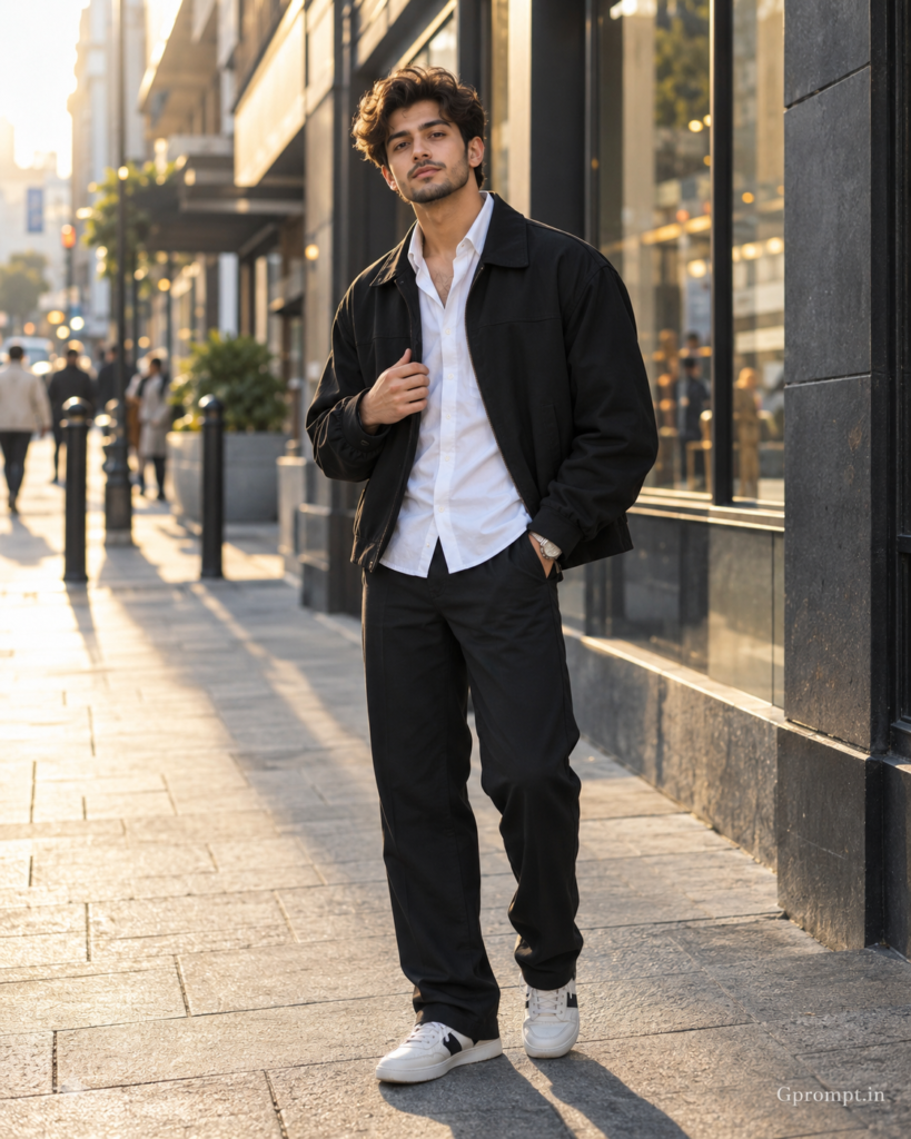 Cinematic Street Fashion Nano Banana Prompt