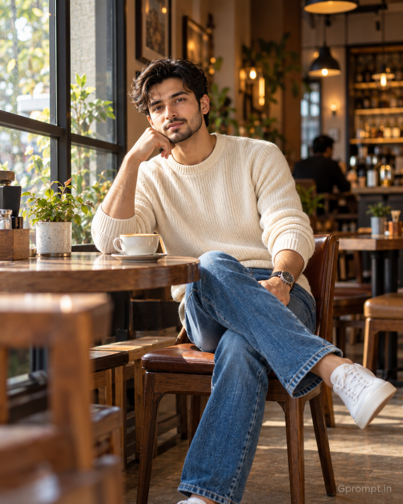 Cozy Coffee House Lifestyle Prompt